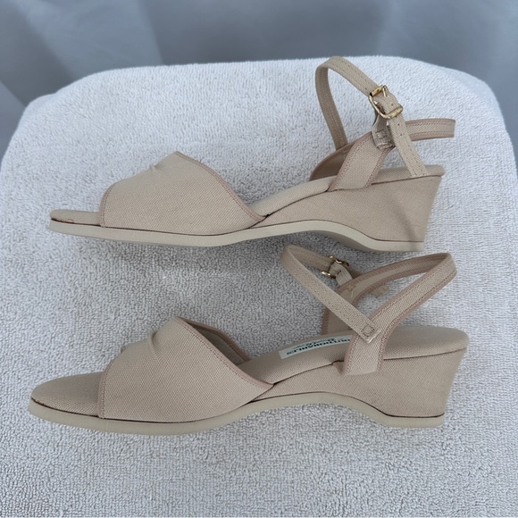 Outdorables Daniel Green Women's Aloha Sandal 9.5N Tan Adjustable Buckle Ankle - Picture 7 of 10